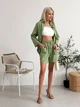 Костюм Podolyanka з натурального льону оливковий 48-52 (Арт. 0590BT) - зображення 9