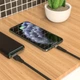 Кабель HOCO X53 USB to iP 2.4A, 1m, silicone, aluminum connectors, Black - изображение 4