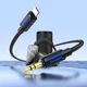 Аудиокабель BOROFONE BL20 True sound silicone digital audio conversion cable iP Black - изображение 5