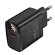 Мережевий зарядний пристрій BOROFONE BA97A Ilustre single-port PD30W charger with digital display (EU) Black - зображення 6