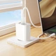Мережевий зарядний пристрій з кабелем BOROFONE BA105A Stellar three-port charger set (Micro) (EU) White - изображение 8