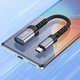 Кабель-перехідник HOCO UA24 Type-C male to USB female 3.0 converter Metal Gray - зображення 8