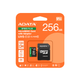 Карта пам'яті A-DATA SPEED PLUS microSDXC 256GB UHS-I U3 Class 10 V30 A2 180MB/s з SD-адаптером (D28591303EA8) - зображення 2