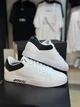 Кросівки чоловічі Armani Exchange sneakers натуральна шкіра білі з чорними вставками 42 (26.9 см) - изображение 7