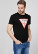Футболка чоловіча (unisex) Guess 100% бавовна чорна з принтом L - зображення 2