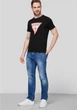Футболка чоловіча (unisex) Guess 100% бавовна чорна з принтом L - зображення 5