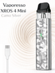 Многоразовая электронная сигарета Vaporesso XROS 4 Mini Camo Silver вейп вапорессо иксрос 4 мини серебристый pod-система 1000мАч - изображение 1