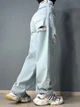 Джинси жіночі Its Basic 2952-1-12 skater jeans широкі рвані 36 блакитні - зображення 4