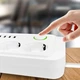 Мережевий фільтр-подовжувач 4 розетки 2 USB-A+1 USB Type-C довжина 3 метри білий - зображення 6
