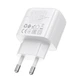 Мережевий зарядний пристрій BOROFONE BAS45A Potential PD30W+QC3.0 charger(EU) White - зображення 6