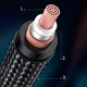 Аудиокабель для микрофона 3.5mm mini-jack на XLR UGREEN Microphone (2m). Black - изображение 5