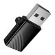 Картридер перехідник HOCO HB53 USB-A to TF mini card reader MicroSD (TF) карт пам'яті (USB 2.0, 480 Мбіт/с). Black - зображення 7