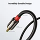 Аудіокабель UGREEN AV116 3.5mm Male to 2RCA Male, PVC, 5m Black - зображення 12
