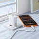 Мережевий зарядний пристрій BOROFONE BA109A Star single port PD40W charger (EU) White - зображення 8