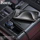 Автомобільний зарядний пристрій HOCO Z63 Barry four-port car charger Black - изображение 8