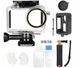 Набор аксессуаров 5-в-1 для DJI Action 5 Pro: аквабокс 60 м, силиконовый чехол, поплавок и защитное стекло - изображение 1