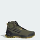 Чоловічі Туристичні черевики Terrex AX4 Mid Beta COLD.RDY adidas IF4954 40.5 (7 UK) зелений (4066746456828) - зображення 1