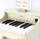 Drewniane pianino Viga do nauki gry Zielone (44274) (6971608442742) - obraz 2