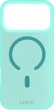Чехол для смартфона MAKE Silicone Aura Magnet для Apple iPhone 17 Pro Max Cyan (MCLAM-AI17PMCN) - изображение 1