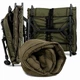 Туристическая карповая раскладушка Ranger BED 85 со спальным мешком — походная кровать для отдыха и кемпинга RA5512 - изображение 5