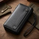 Мужской клатч на два отделения из натуральной кожи ST Leather 22684 Черный - изображение 3