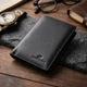 Вертикальное мужское портмоне из натуральной кожи ST Leather 22733 Черный - изображение 1