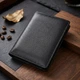 Вертикальное мужское портмоне из натуральной кожи ST Leather 22733 Черный - изображение 3