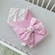 Демисезонный конверт-одеяло Baby Comfort с плюшем Звездочки розовый - изображение 1