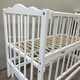 Кровать детская Baby Comfort Малюк с маятником белый - изображение 3