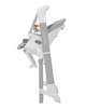 Крісло-гойдалка Carrello Cascata 3 в 1, Ash Grey - зображення 5