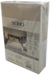 Комплект постільної білизни SOHO Євро 200*220 Beige/Light gray поліестер (PATTERN 19-E) - зображення 3