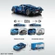 Конструктор Бугатти Bugatti Vision 1:20 инерционная модель гиперкара 20см гоночная машина техник 408 дет 8768-4 - изображение 8