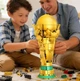 Конструктор Золотий футбольний кубок 27см 446 деталей, трофей чемпіонату світу з футболу FIFA конструктор fif27 - зображення 4