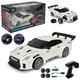 Радиоуправляемая дрифт машина Nissan GT-R 1:24 Power Motors 4WD с конусами и сменными колесами PM3425-1 - изображение 2