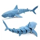 Акула на пульте Shark интерактивная игрушка на радиоуправлении 34см плавает в воде S806 - изображение 6