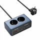 Фильтр питания ColorWay CW-CHE25PDB 45W 2 розетки, 1xUSB-A 2xUSB-C, 2 м, синий - изображение 1