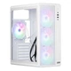 Корпус для компьютера 2E GAMING Credo Plus V510W Mid Tower mini-ITX/micro-ATX без БП Белый (2E-V510W) - изображение 1