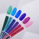 Гель-лак для нігтів Kira Nails Vitrage №V08 блакитний вітражний 6 мл - изображение 3