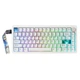 Механическая клавиатура Cidoo QK75 PC Case White RGB Hot-swap VIA - изображение 2