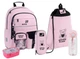 Шкільний набір 5 в 1 Kite Education Quirky&Cute SET_K26-584M-1 (рюкзак, пенал, сумка, пляшка, ланчбокс з наповненням) - изображение 1