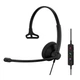 Навушники Epos Impact 100 MS Mono USB-C+A (ek06515) - изображение 1