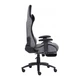 Крісло игрове GT Racer X-2534-F Gray/ Suede (ek10380) - зображення 3