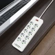 Подовжувач мережевий D10 10 розеток USB Type-C PD-переноска 5 м - зображення 1