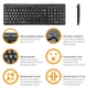 Клавіатура Piko KB-108 USB (ek12201) - зображення 3