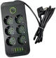 Мережевий фільтр Power Socket F06U подовжувач 6 розеток 4 USB Type-C 2 м - зображення 1