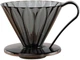 Пуровер Cafec Tritan Flower Dripper Black Cup4 Store - изображение 1