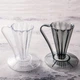 Пуровер Cafec Deep 27 Tritan Flower Dripper Clear Black Store - зображення 2