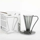 Пуровер Cafec Deep 27 Tritan Flower Dripper Clear Black Store - зображення 8