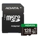 Карта памяти ADATA 128GB microSD class 10 UHS-I U3 V30 A2 Speed Plus (UD128GUI3V30A2SP-RA1) - изображение 1