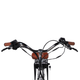 Велосипед з електроприводом 26" ST Dorozhnik eLUX Vbr FR рама-17" 36B 13А*г 500Вт срiблястий з амортизаційною вилкою - зображення 4